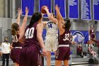 WBBall vs Springfield  Wheaton College women's basketball vs Springfield College. - Photo By: KEITH NORDSTROM : Wheaton, basketball